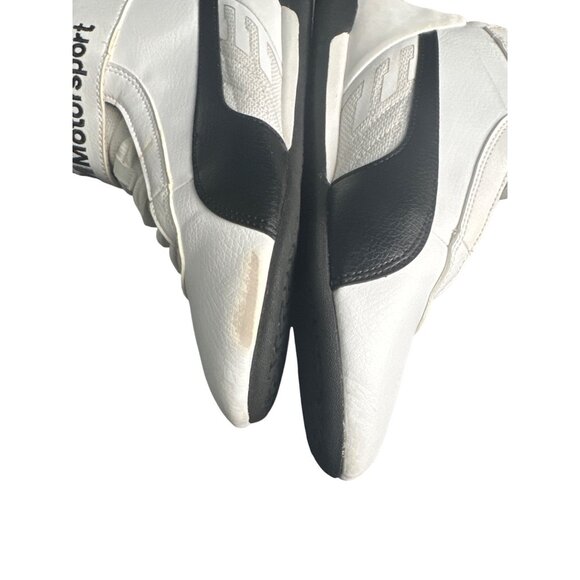 Puma X BMW M Motorsport High-Top Racing Shoes Size‎ 6.5 US White & Black Leather - Picture 6 of 10